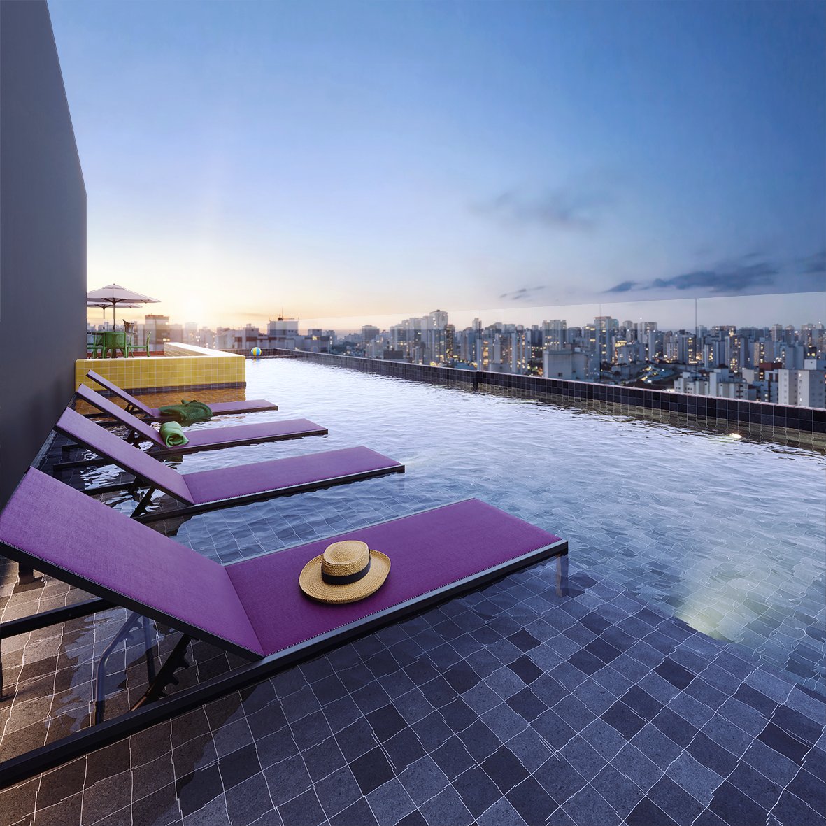 Piscina Panorâmica Cosmopolitan